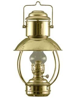 Brass trawler lamp