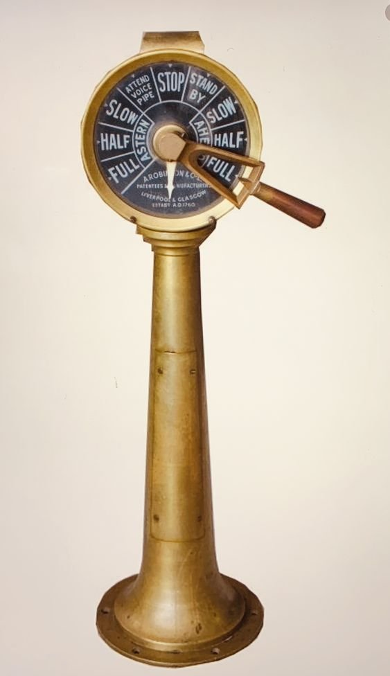 Brass engine order telegraph